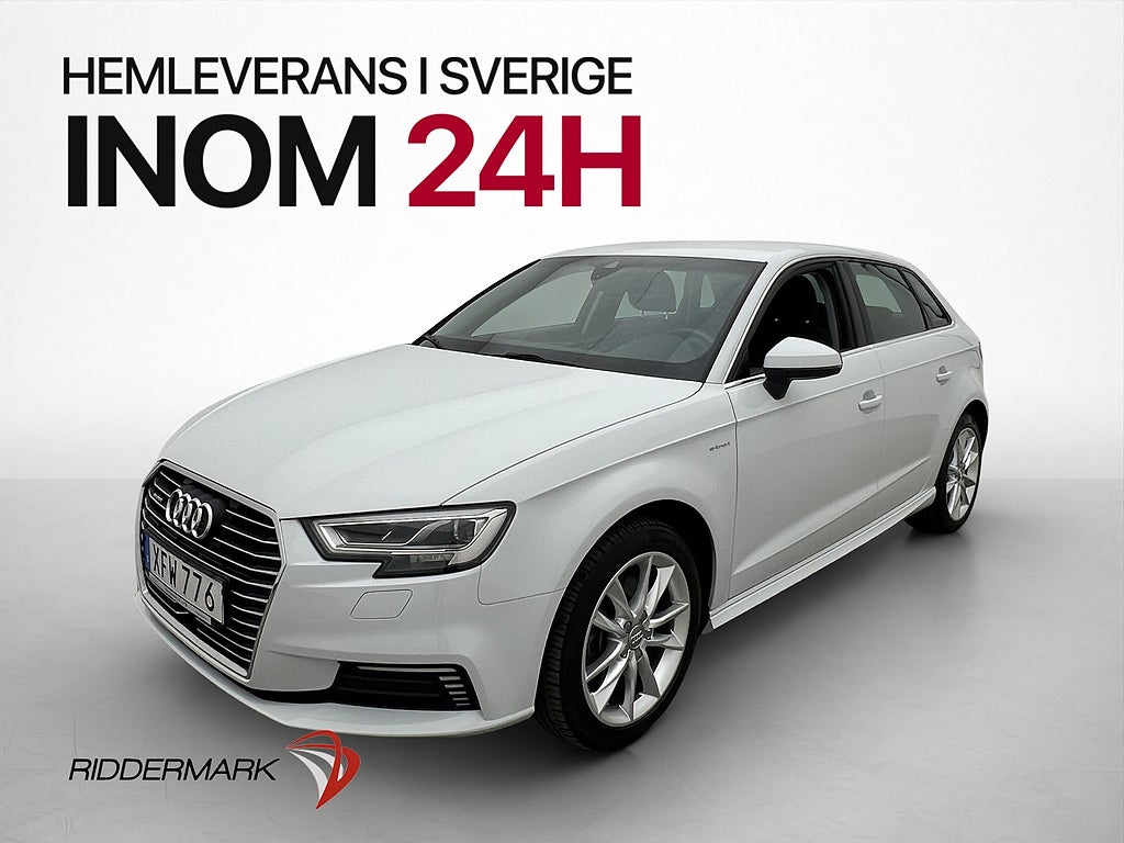 Audi A3 e-Tron 1.4 TFSI 204hk Navigation P-Sensorer keyless