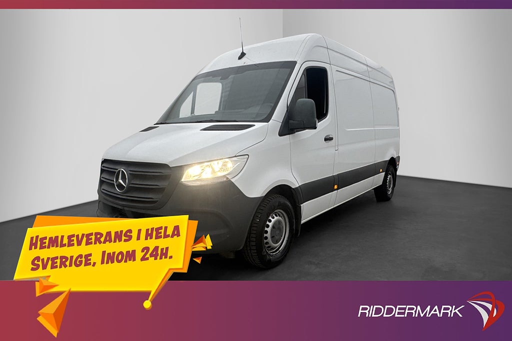 Mercedes-Benz Sprinter 314 Värmare B-Kamera CARPLAY MOMS