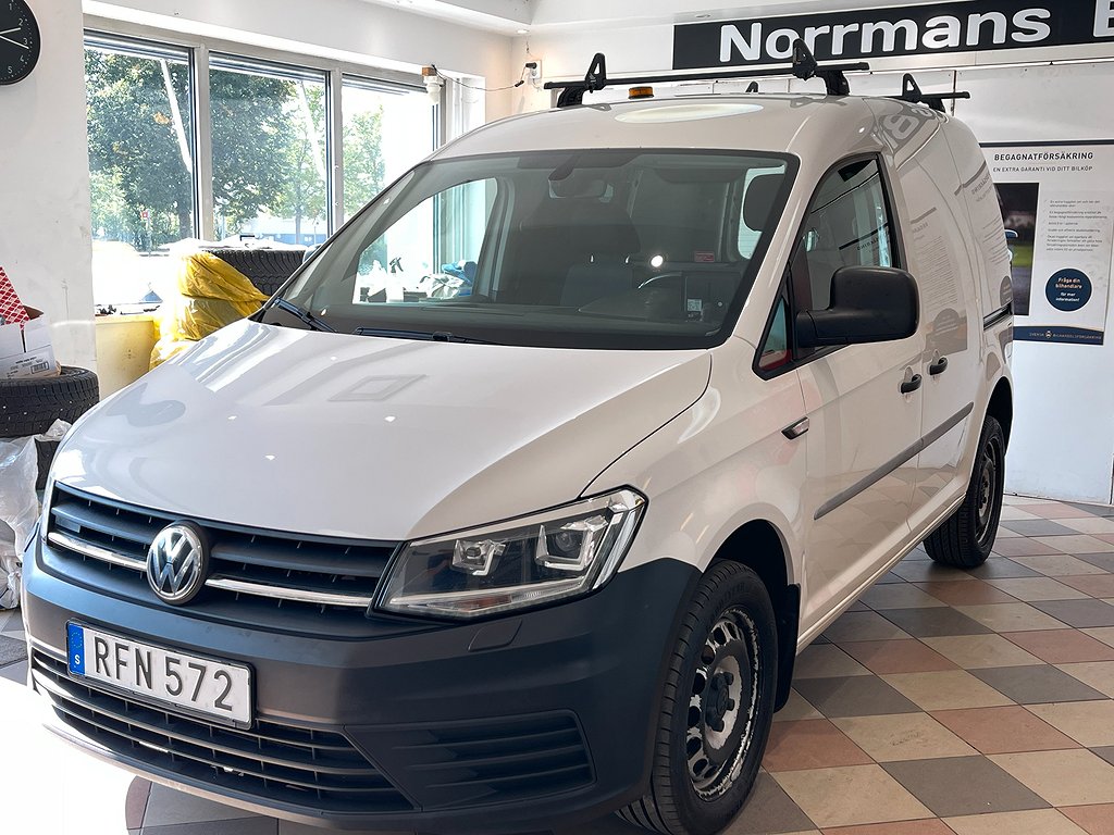 Volkswagen Caddy Skåpbil 2.0 TDI 4M Aut/Drag/Värm/2-Skjutdör