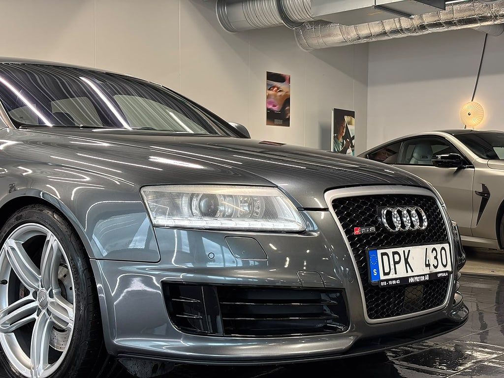 AUDI RS6 AVANT 5.0 V10 BITURBO QUATTRO 579ch - SONORISATION BOSE - FREINS CARBONE - CLIMATISATION - CAMÉRA DE RECUL