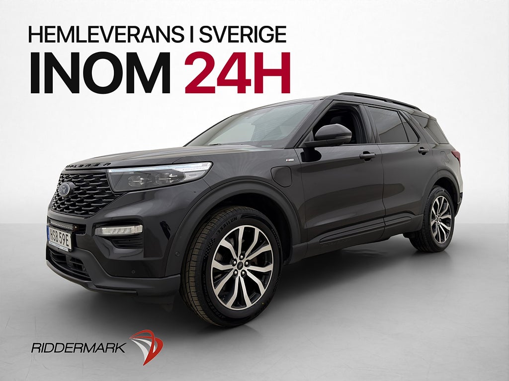 Ford Explorer Hybrid AWD ST 7Sits Pano MOMS B&O Drag Skinn