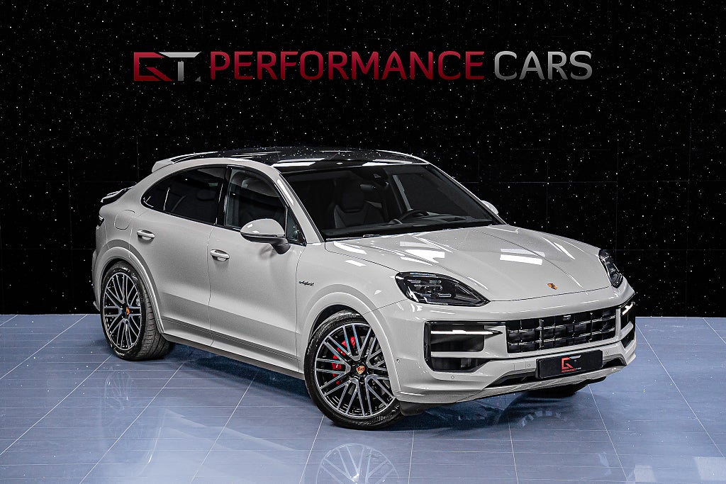 Porsche Cayenne S E-Hyb Coupé MOMS Sp-Design 22" HuD PassDisplay BOSE Trailer 