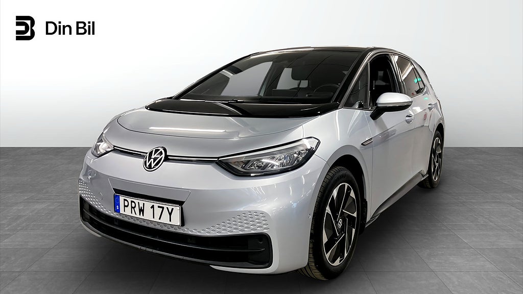 Volkswagen ID.3 Pro Perfomance 204HK 58KWh / Keyless & Backkamera