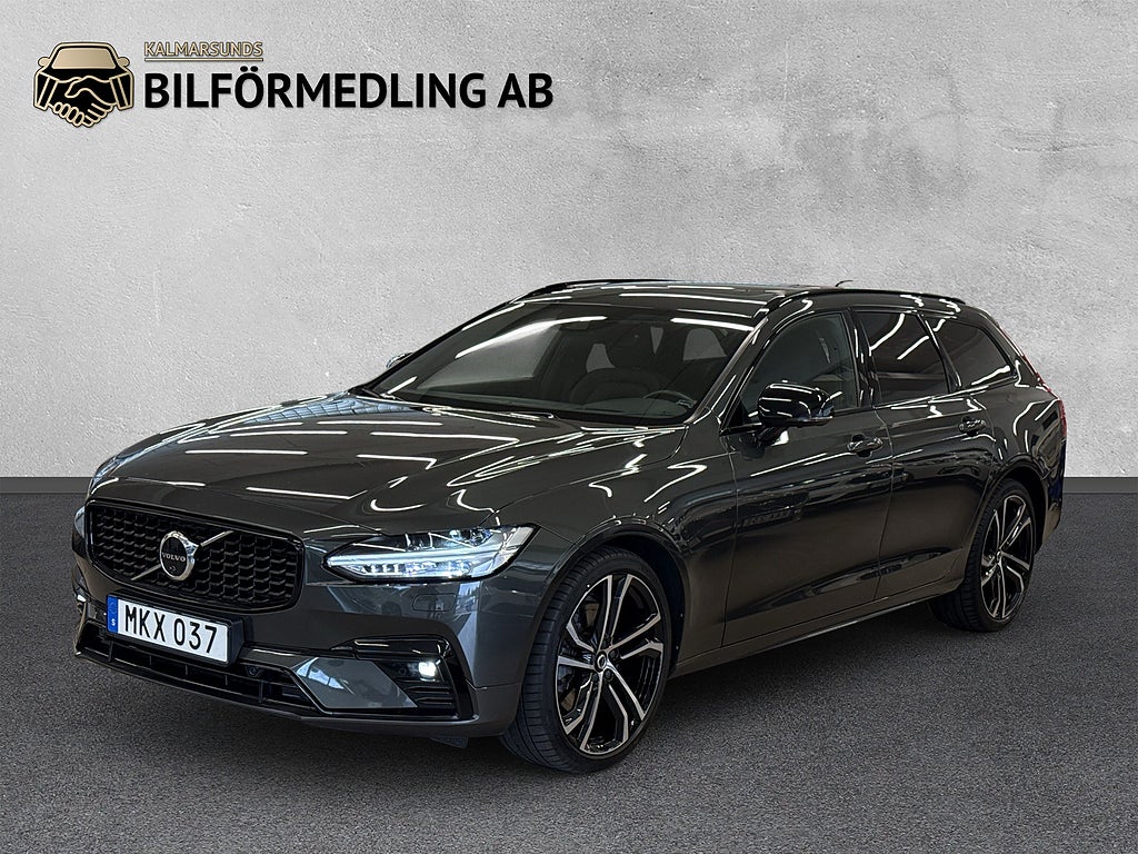 Volvo V90 B4 R-Design Drag D-Värm 360 H/K Pano Pilot Fullservad