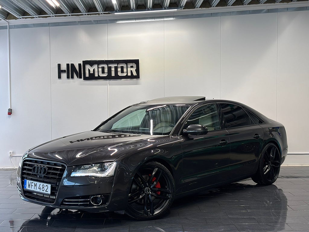 Audi A8 3.0 TDI Quattro 250hk |PANO|BOSE|BLIS|360Kam|ACC|