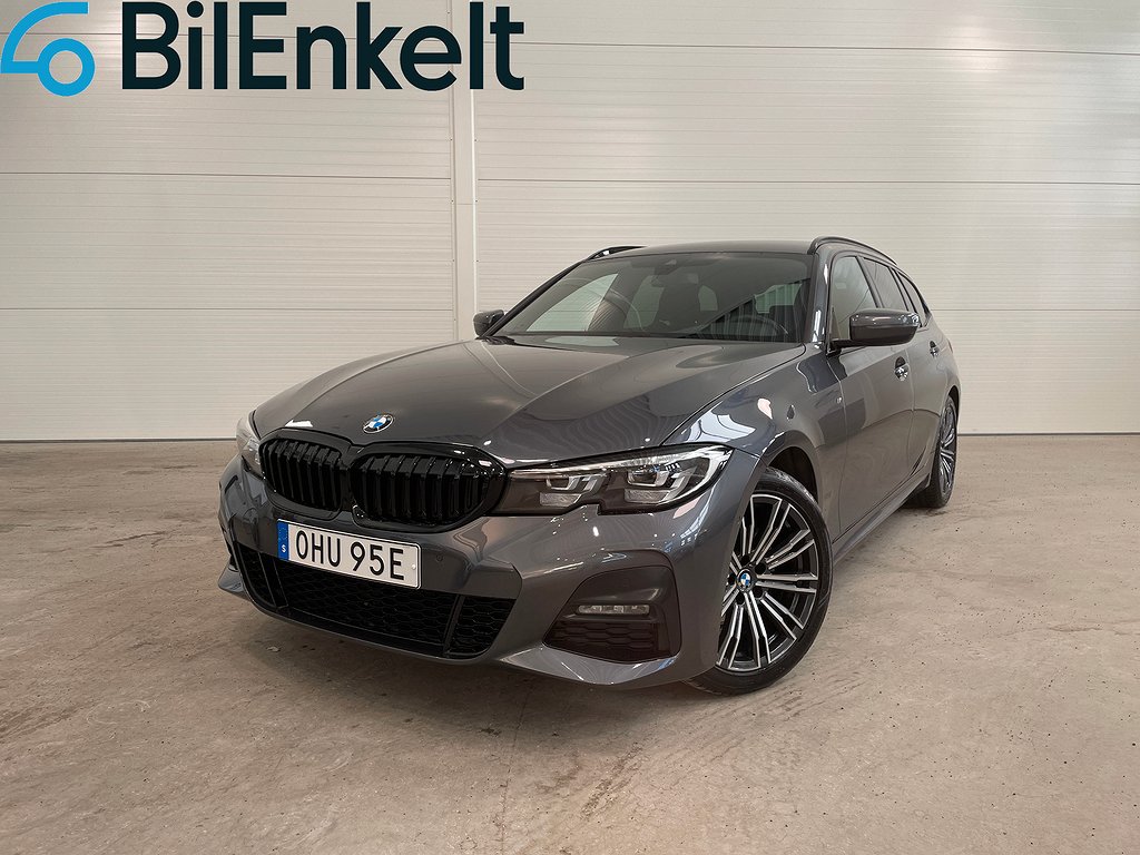 BMW 320 d xDrive Touring M-Sport Kamera Läder HIFI 2021 190hk