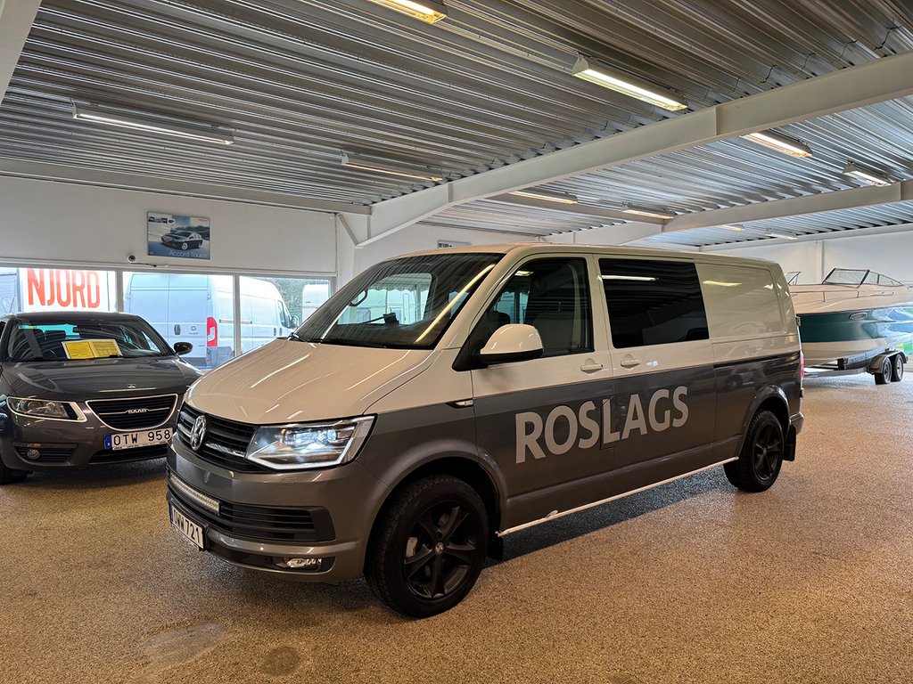 Volkswagen Transporter T32 2.0 TDI 4Motion5 Sitsig,Moms,skåp