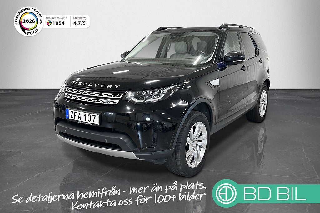 Land Rover Discovery 3.0 SDV6 4WD PANO 7-SITS MERIDIAN KAMPANJ 3,95% RÄNTA