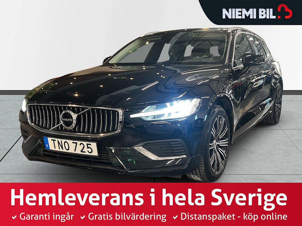 Volvo V60 Recharge T6 AWD Momentum/SoV-hjul/Drag/B-Kam/MOMS