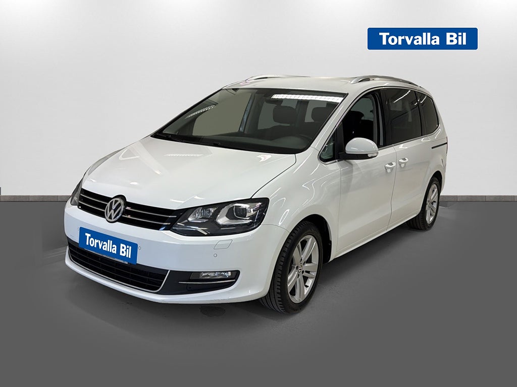 Volkswagen Sharan 7-sits 2.0 TDI 4M GT Värmare Backkamera & Dragkok