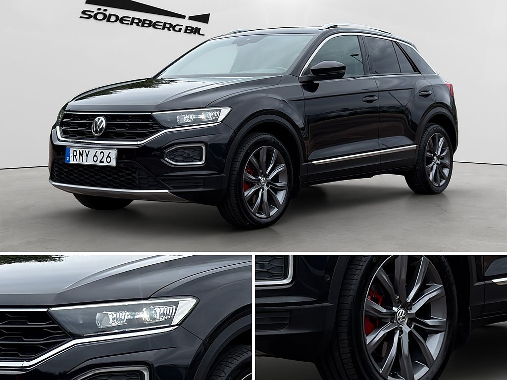 Volkswagen T-Roc 2.0 TSI 190hk 4M GT B-kam, Drag, Navi, värm, *SE UTR*