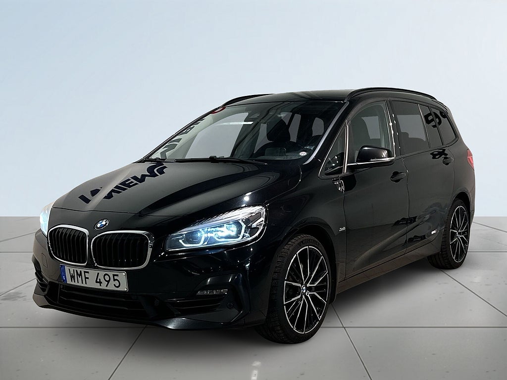BMW 220I Gran Tourer 7-sits Sport line Drag MoK Kamera HuD SoV