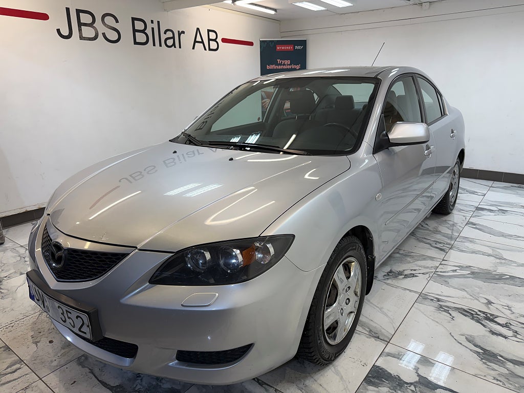 Mazda 3 Sedan 1.6 MZR, Ny Bes, Endast 1 Ägare