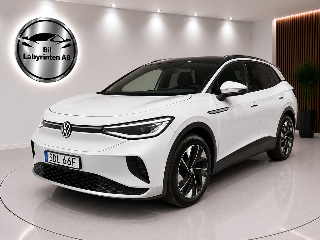 Volkswagen ID.4 Moms ID.4 GTX 299hk AWD Dragkrok Värmepump 82kWh 502 km