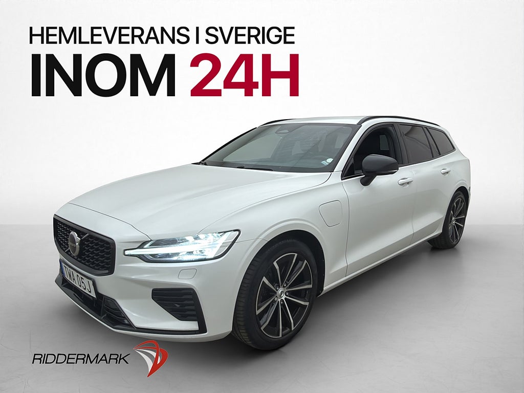 Volvo V60 Recharge T6 AWD Plus Dark Värm Google Drag Kamera