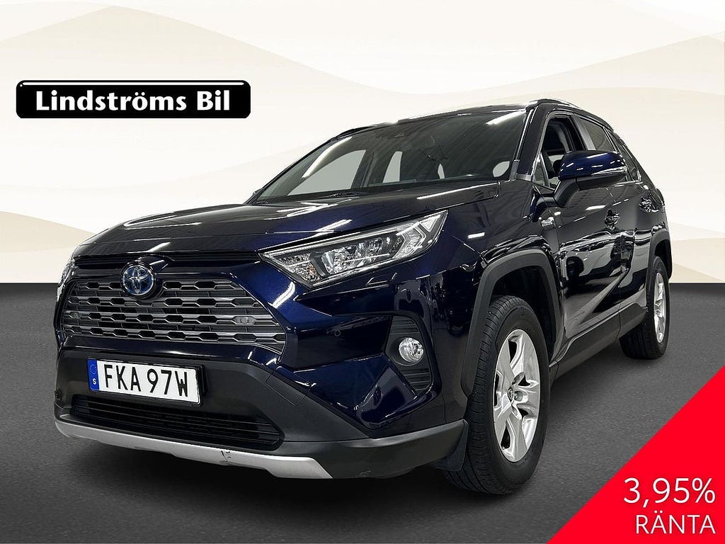 Toyota RAV4 Hybrid AWD-i 2,5 ELHYBRID E-CVT ACTIVE KOMFORTPAKET VINTERHJUL M