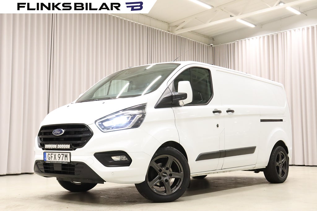 Ford transit Custom 130HK L2|Automat|LED|Dubbeldörr|Leasebar