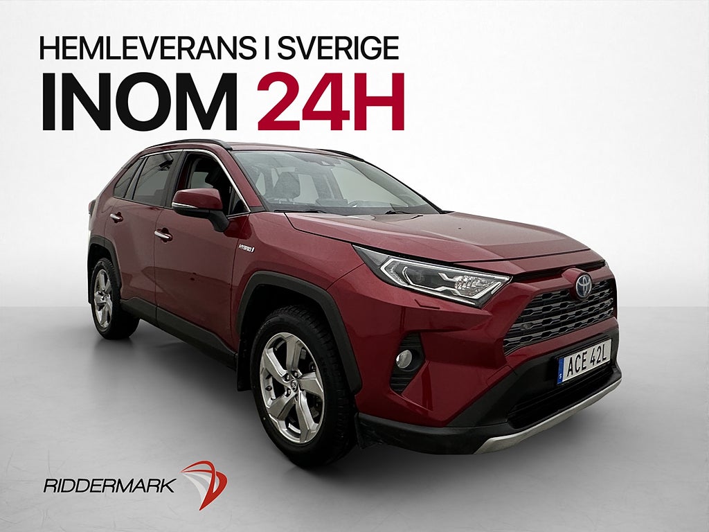 Toyota RAV4 Hybrid 222hk AWD Executive JBL Skinn Kamera Drag