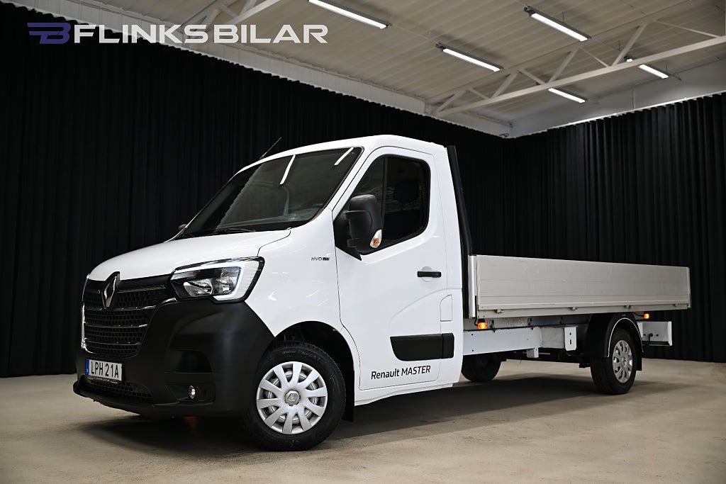 Renault master 145HK L4 Långflak|Värmare|GPS|EnÄgare|Leasbar