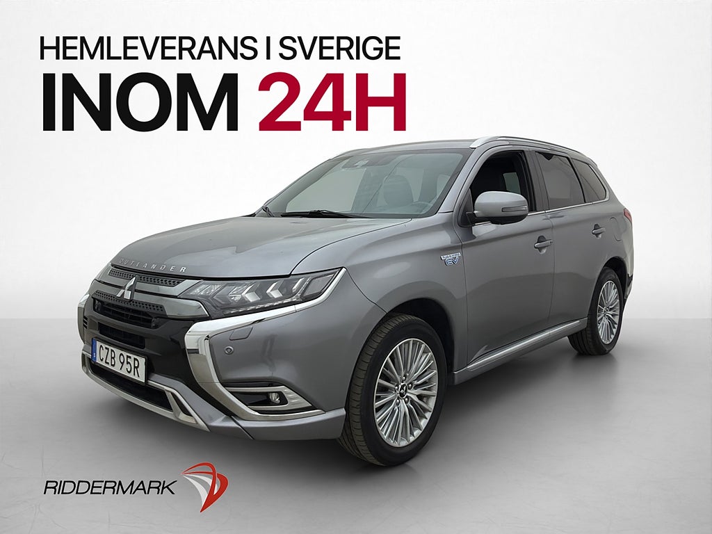 Mitsubishi Outlander PHEV AWD 224hk Business 360° Skinn Drag