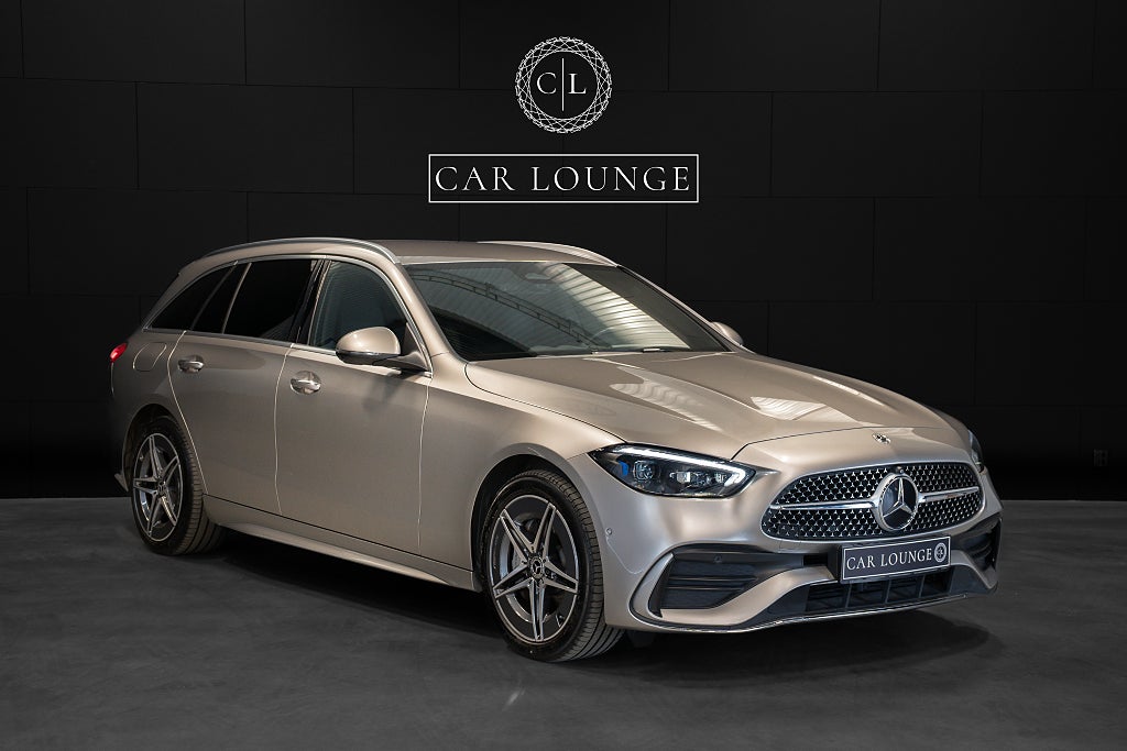 Mercedes-Benz C 300 T e AMG \ Burmester \ Dragkrok \ Distronic \ 