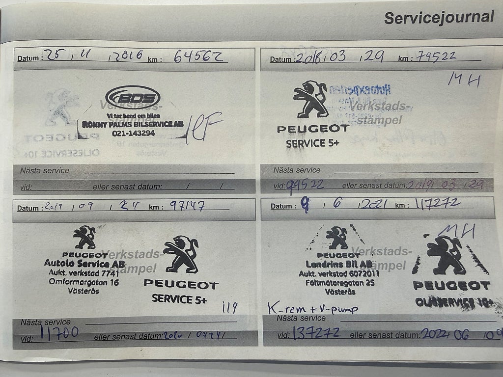 Peugeot 3008 1.6 HDi FAP Panorama HUD 2 Ägare V-Hjul - miniatyr 24