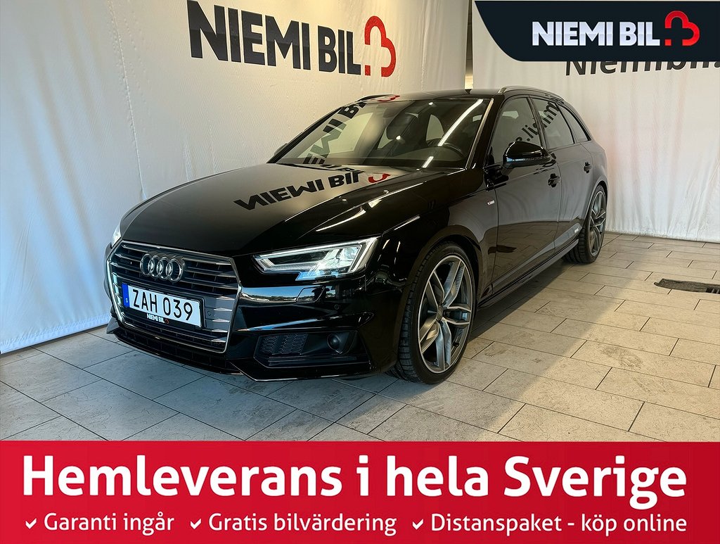 Audi A4 Avant 2.0 TDI Quattro S Line Drag Dvärm Kamera Psens