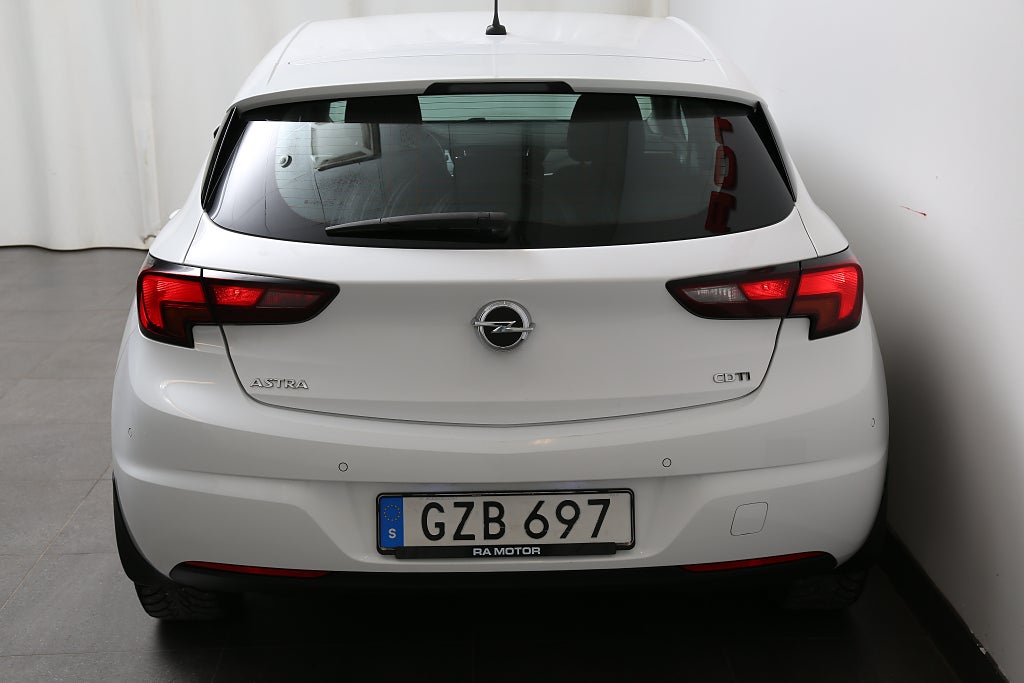 Opel Astra 1,6 CDTI ecoFLEX Enjoy Motorvärmare 2016
