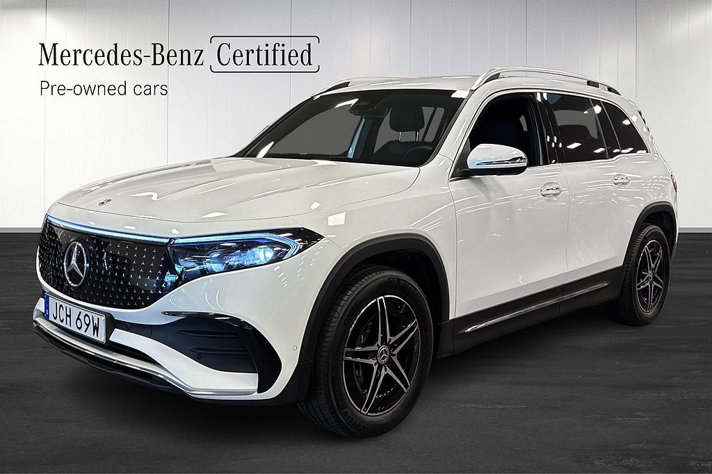 Mercedes-Benz EQB 250+ AMG Line Burmester 360° HUD Värmare Elstolar