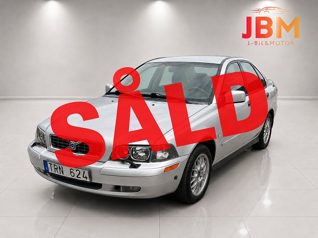 Volvo S40 2.0T Euro 3 (Såld)