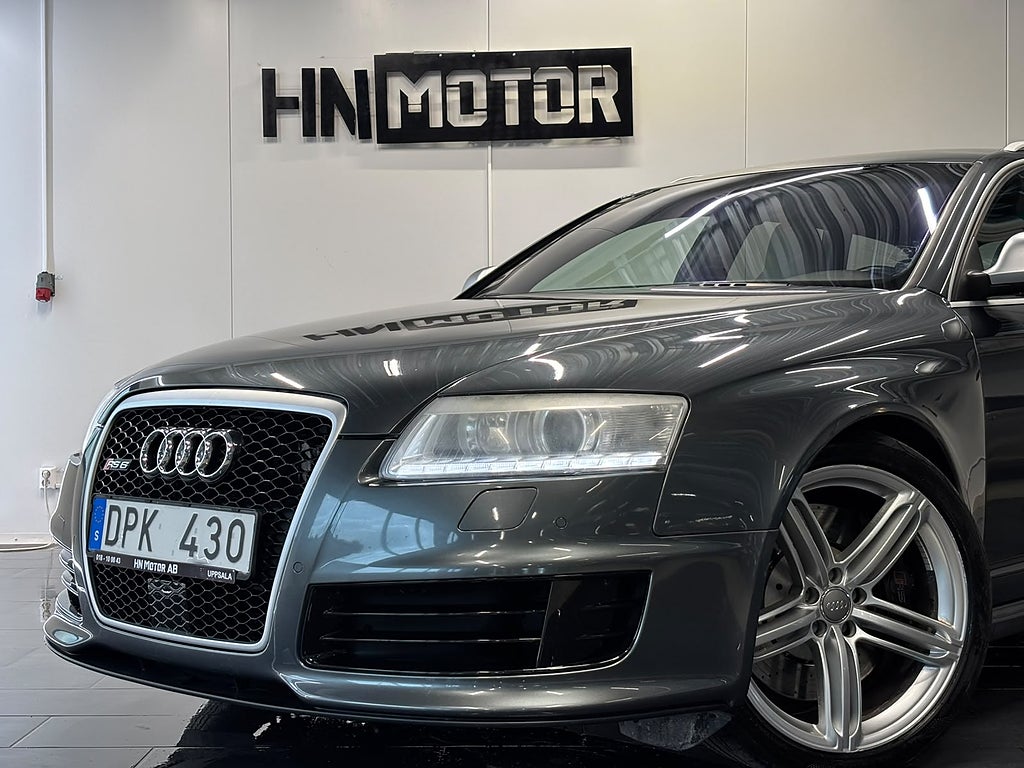 AUDI RS6 AVANT 5.0 V10 BITURBO QUATTRO 579ch - SONORISATION BOSE - FREINS CARBONE - CLIMATISATION - CAMÉRA DE RECUL