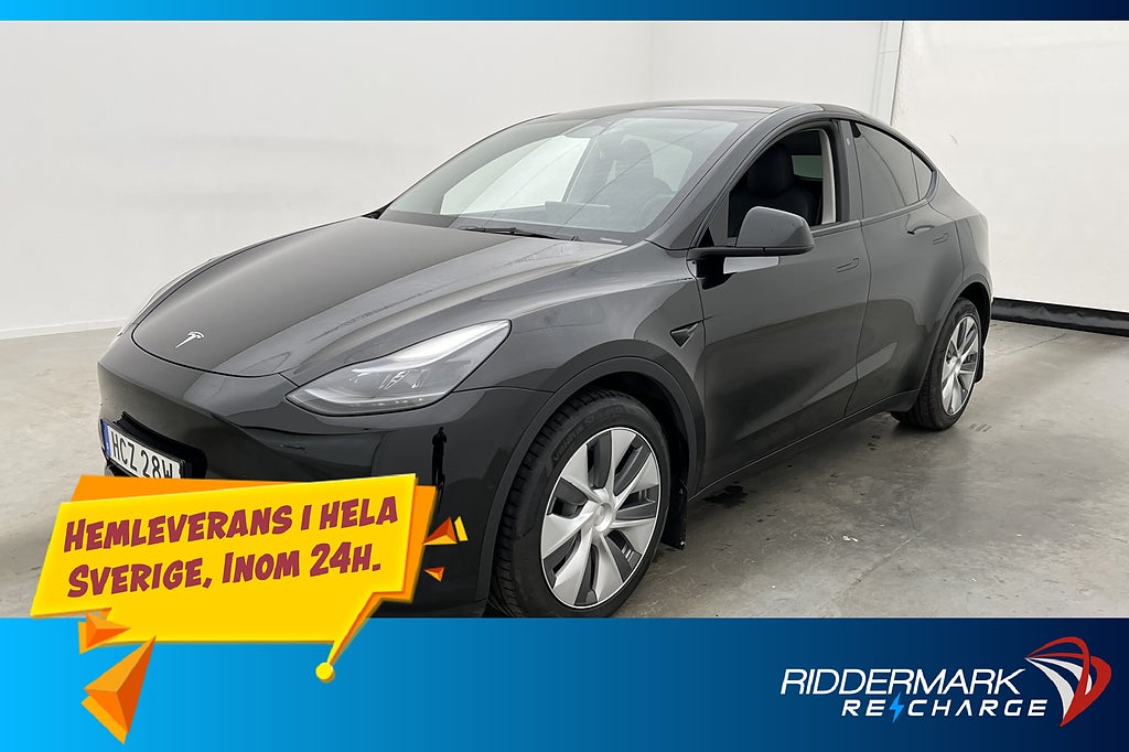 Tesla Model Y Long Range AWD Autopilot Rattvärme Svensksåld
