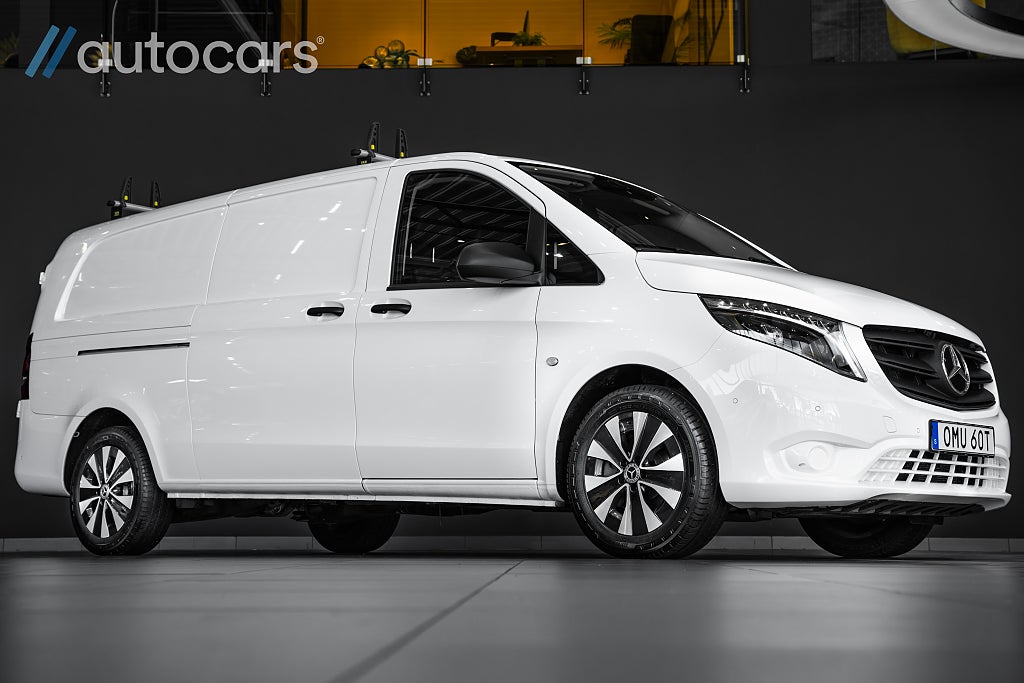 Mercedes-Benz Vito 119 CDI 9G 190hk XL|Leasbar|Inredd|Läder|17"|D-Värmare