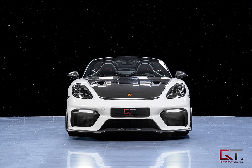 Porsche 718 Spyder RS Weissach Backkamera PDLS Sport-Chrono 1 ägare