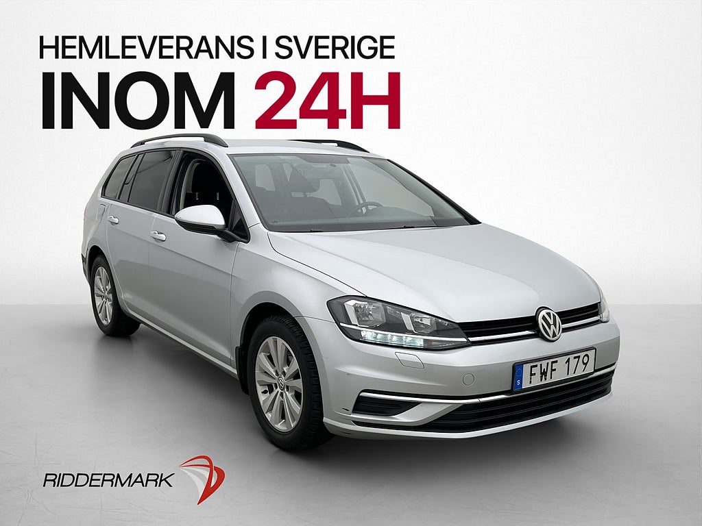 Volkswagen Golf Sportscombi 1.0 TSI 110hk Kamera DragCarplay