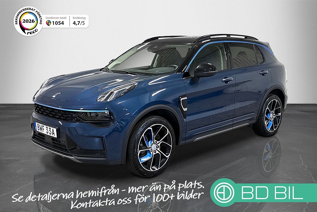 Lynk & Co 01 RÄNTEKAMPANJ 3,95% PLUG-IN INFINTY PANORAMA BACKKAMERA