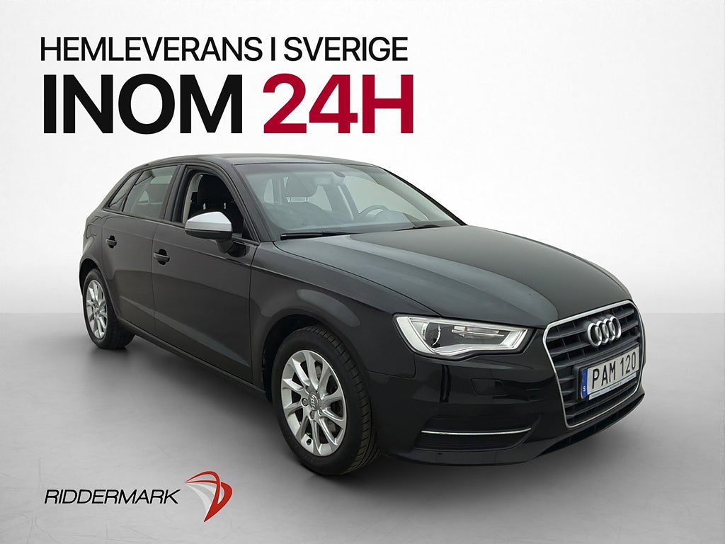 Audi A3 1.2 TFSI 110hk Attraction P-Sensorer M-värmare