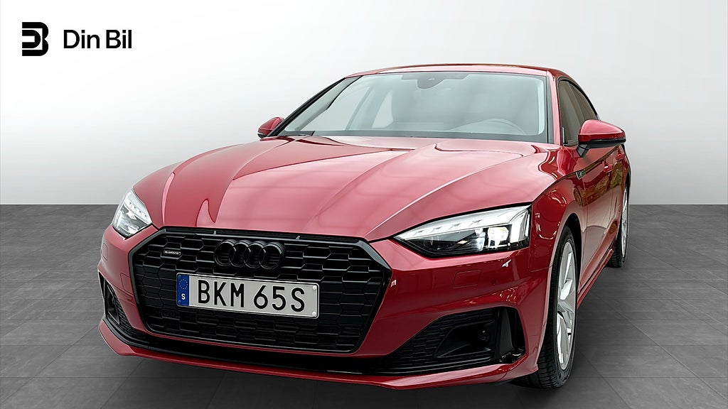 Audi A5 Sportback 45 TFSI 265HK Carplay Black Optik