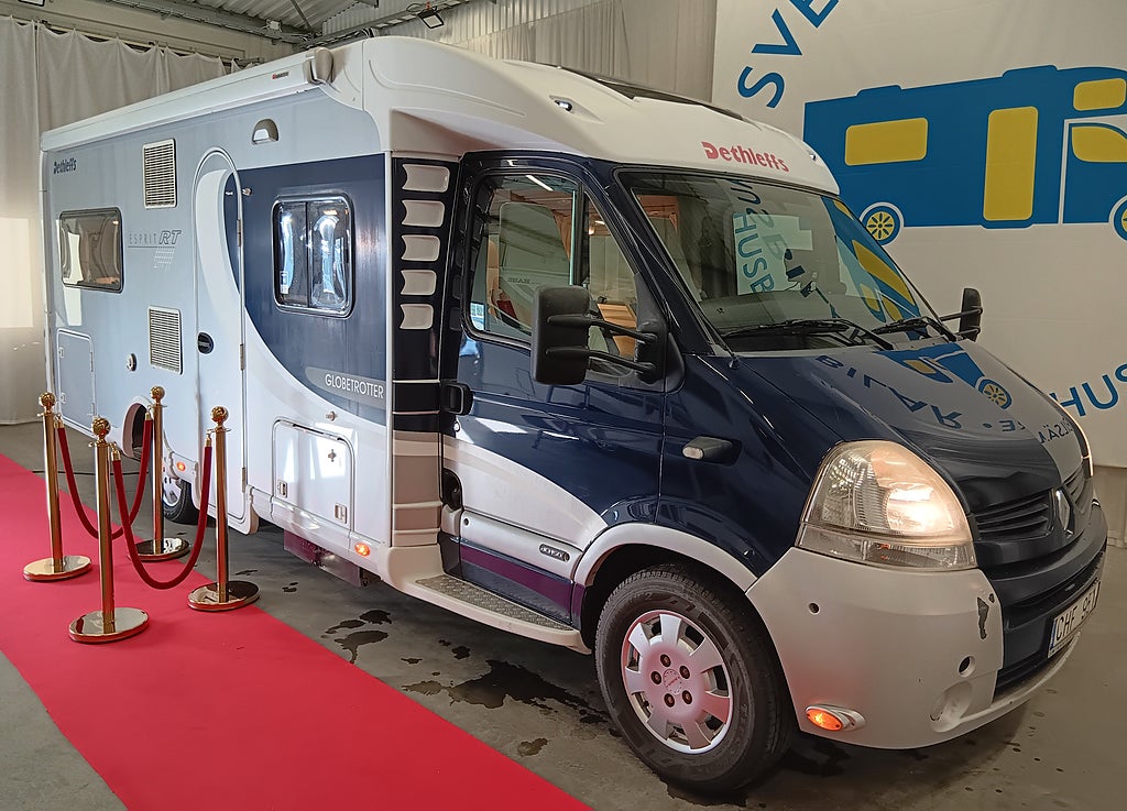 Dethleffs Espirit 6844  Lågmil AUT bo-AC Solcell VINTERKAMPANJ 