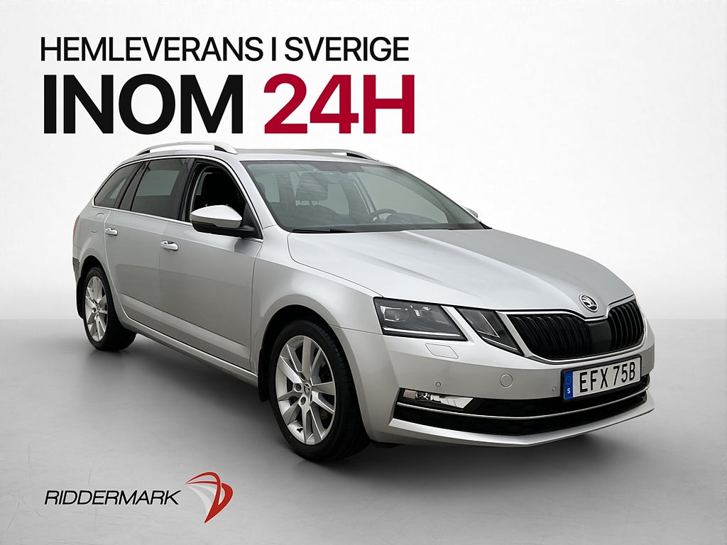 Skoda Octavia G-TEC 130hk Style Värmare Kamera Navi Drag