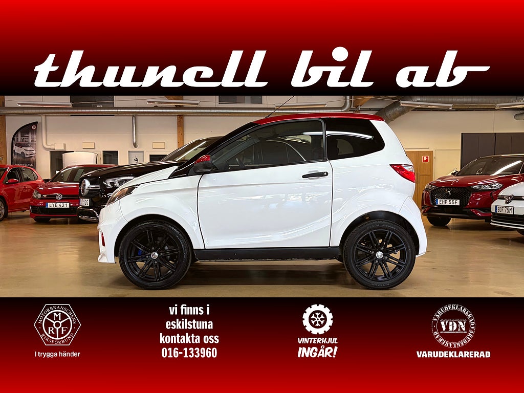 Aixam Sensation City Sport ABS BROMSAR-VHJUL-MOTORV-BKAMERA-BLUETOOTH 