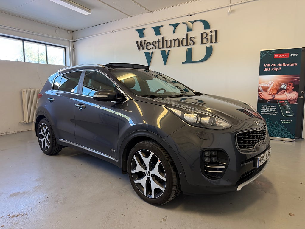 Kia Sportage 2.0 CRDi AWD GT-Line | Panorama | Navi | Skinn | 1-Äg