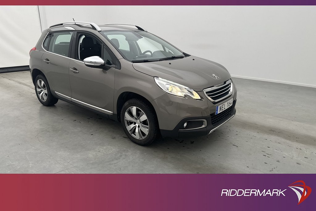 Peugeot 2008 1.2 VTi 82hk Sensorer Låg-skatt