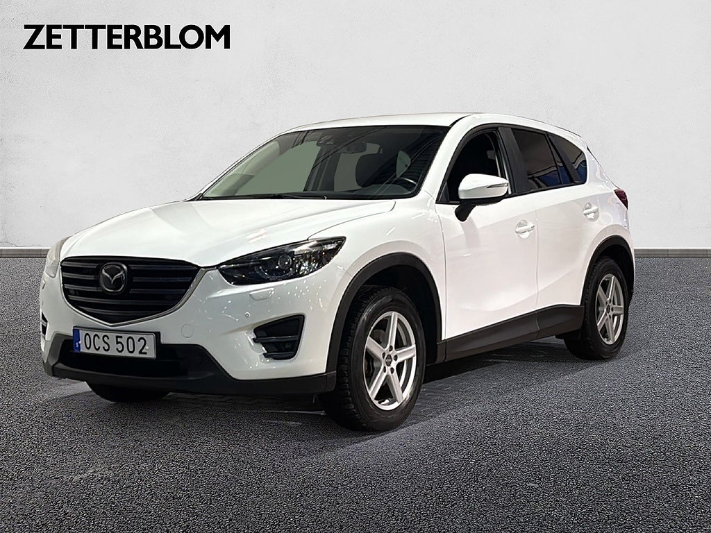 Mazda CX-5 2.5 192Hk Automat AWD Optimum Svart skinn