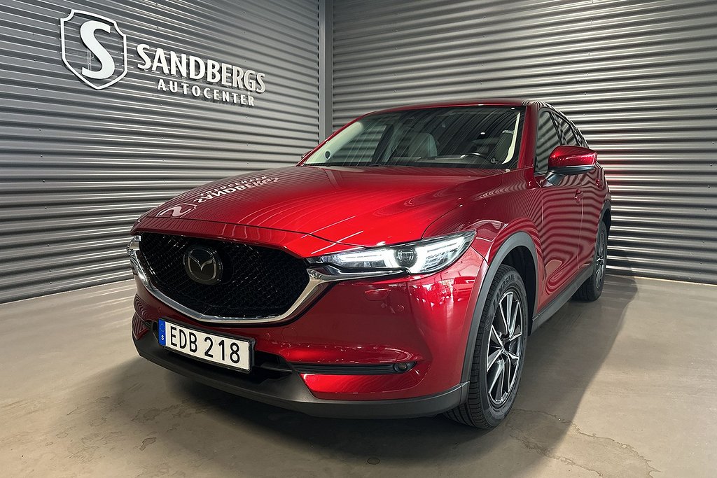Mazda CX-5 2.5 AWD Optimum Navi B-kamera BOSE HuD Skinn Drag