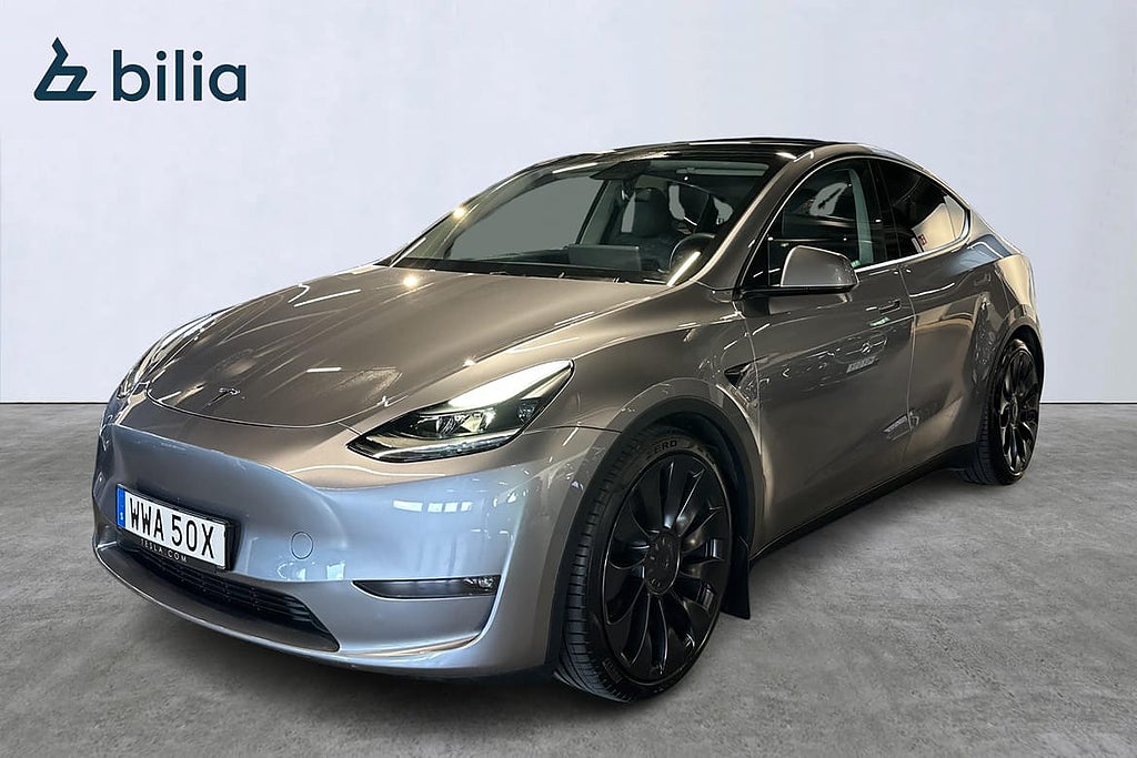 Tesla Model Y Model Y Performance AWD Panorama 1 brukare 360° Moms