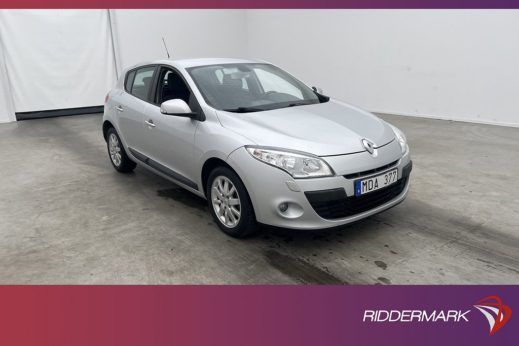 Renault Mégane 1.5 dCi 90hk Farthållare 0,45l/mil