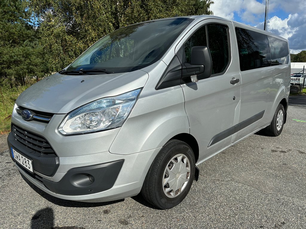 Ford Transit Custom 310 Kombi 2.2TDCi 9-Sits Drag Euro6 