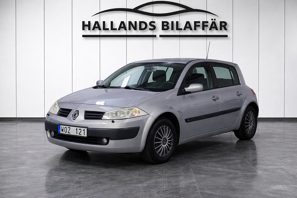 Renault Mégane 5-dörrar 1.6 113hk / Automat / Nyservad 