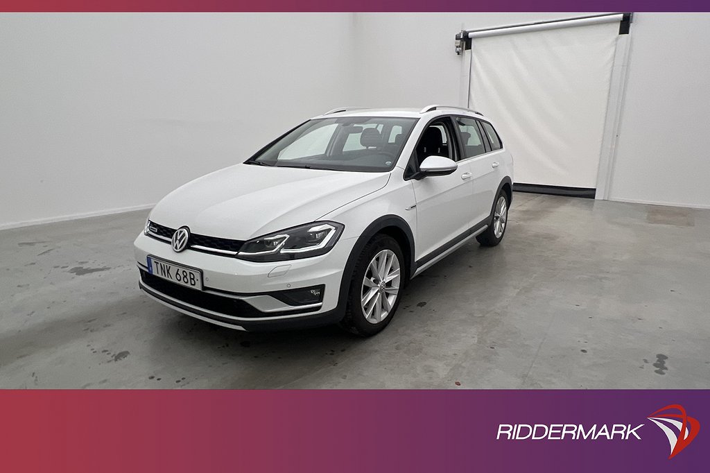 Volkswagen Golf Alltrack TDI 4M 184hk Värmare Sensorer Drag